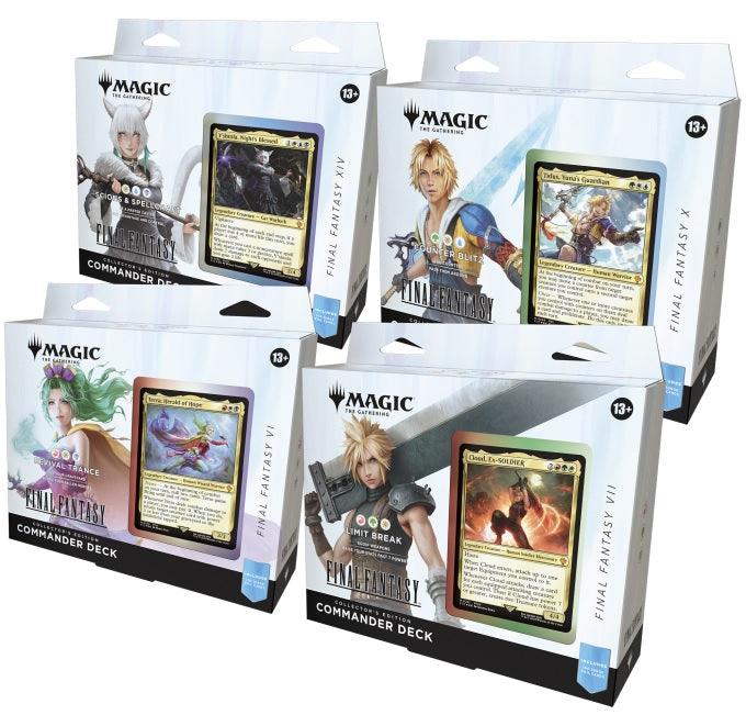 Magic the Gathering CCG: Final Fantasy Collector Deck Carton (4)