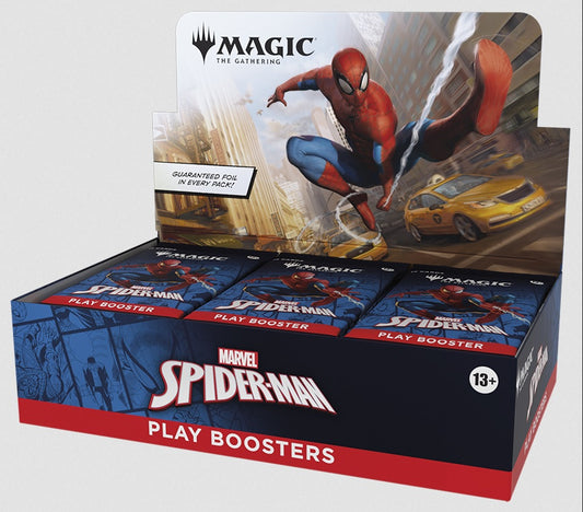 Magic the Gathering CCG: Marvel`s Spider Man Play Booster Display (30)