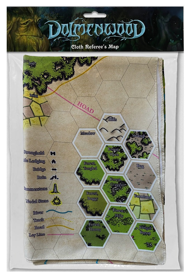 Dolmenwood RPG: Cloth Referee's Map