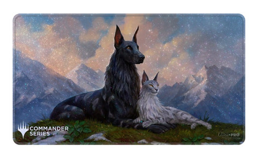 Magic the Gathering CCG: Commander Series - Release 8 - Fan Vote 3 - Q3 2025 Holofoil Playmat Rin and Seri