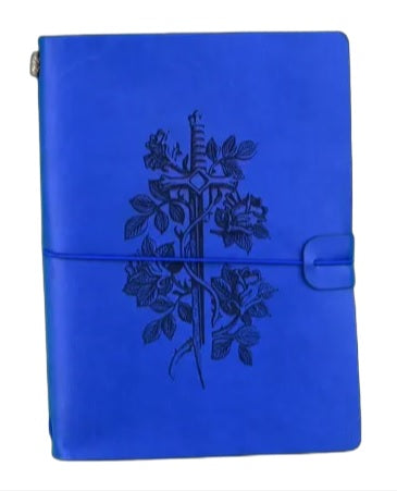 RPG Character Journal: Blue - Sword and Rose