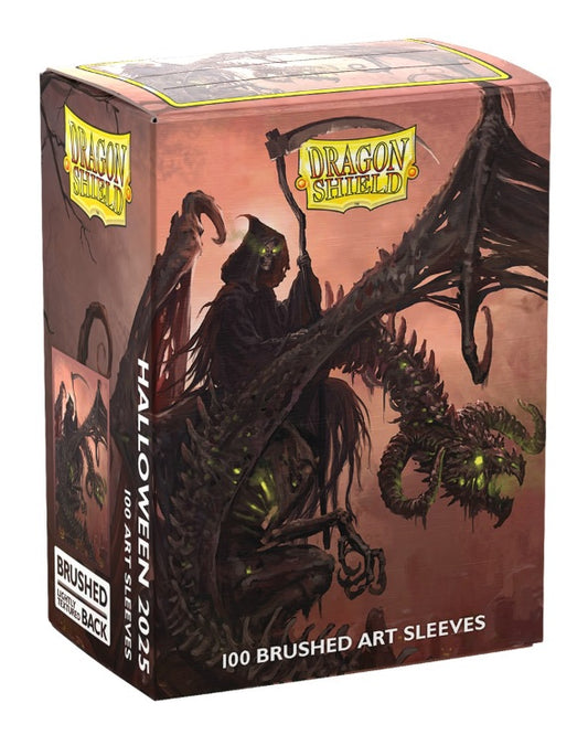 Dragon Shields: (100) Brushed Art - Halloween 2025 (DISPLAY 10)