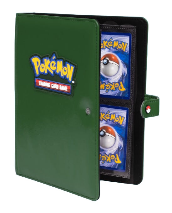 Pokemon TCG: 4-Pocket Premium Snap Binder Green