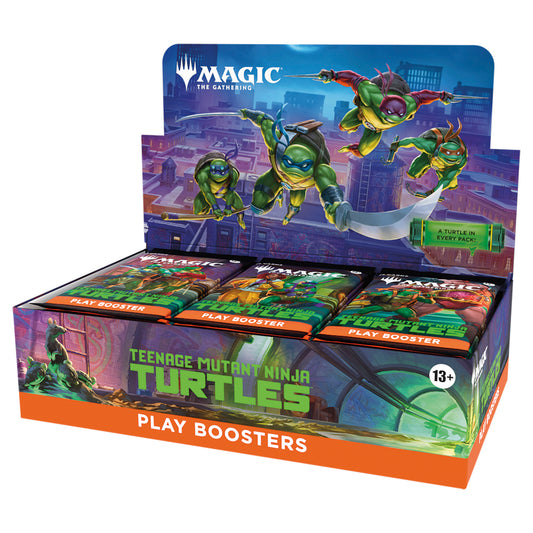 Magic the Gathering CCG: Teenage Mutant Ninja Turtles Play Booster Display