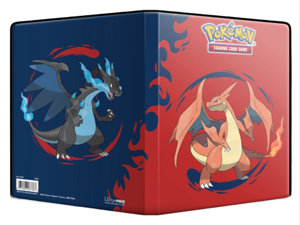 Pokemon TCG: Mega Charizard X and Mega Charizard Y 4-Pocket Portfolio