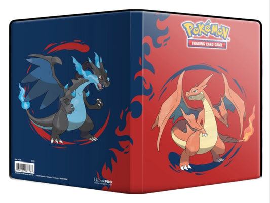 Pokemon TCG: Mega Charizard X and Mega Charizard Y 4-Pocket Portfolio