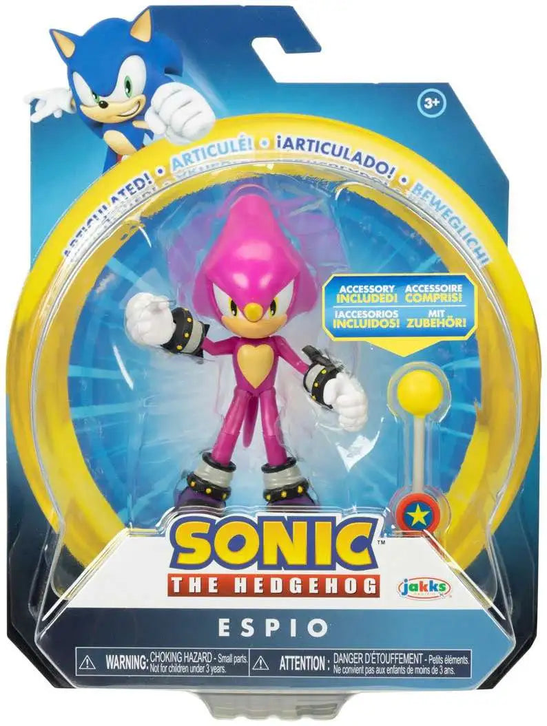 Sonic The Hedgehog Basic Espio Action Figure [with Checkpoint]