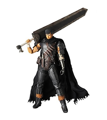 Berserk Guts Black Swordsman Figure