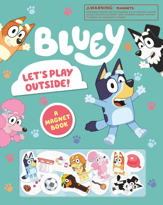 Bluey: Let'S Play Outside!: A Magnet Book