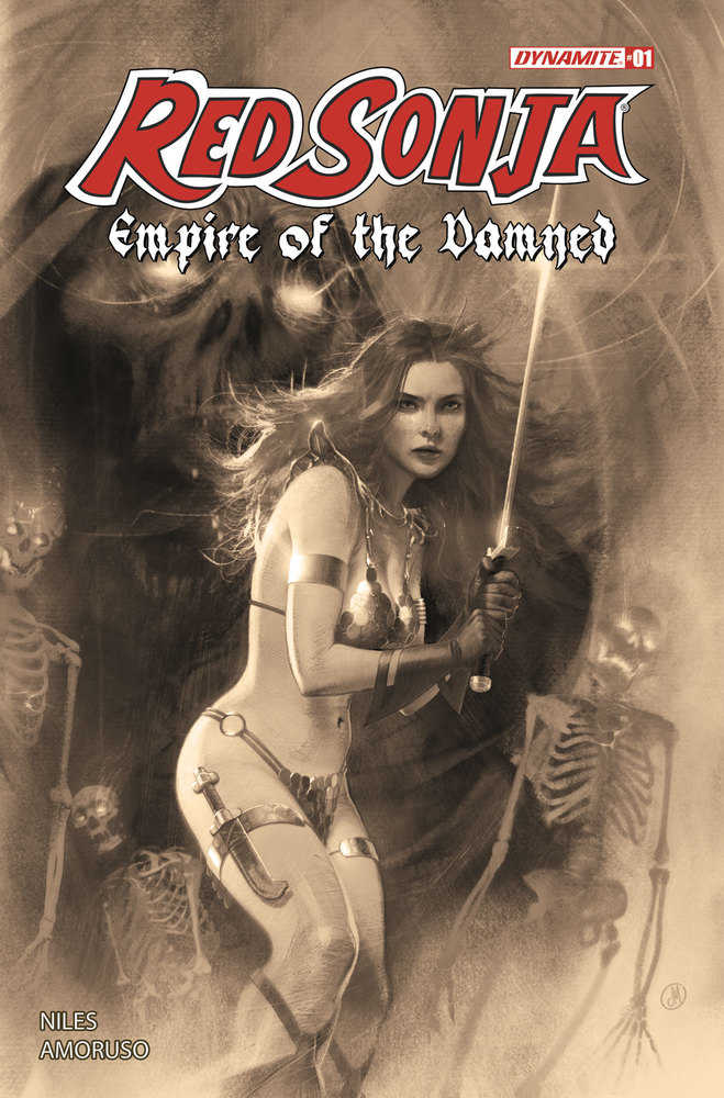 Red Sonja Empire Damned #1 Cover U 10 Copy Variant Edition Premium