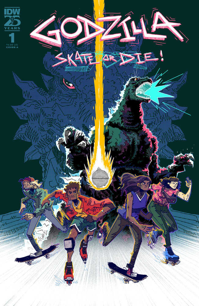 Godzilla Skate Or Die #1 Cover A Joyce