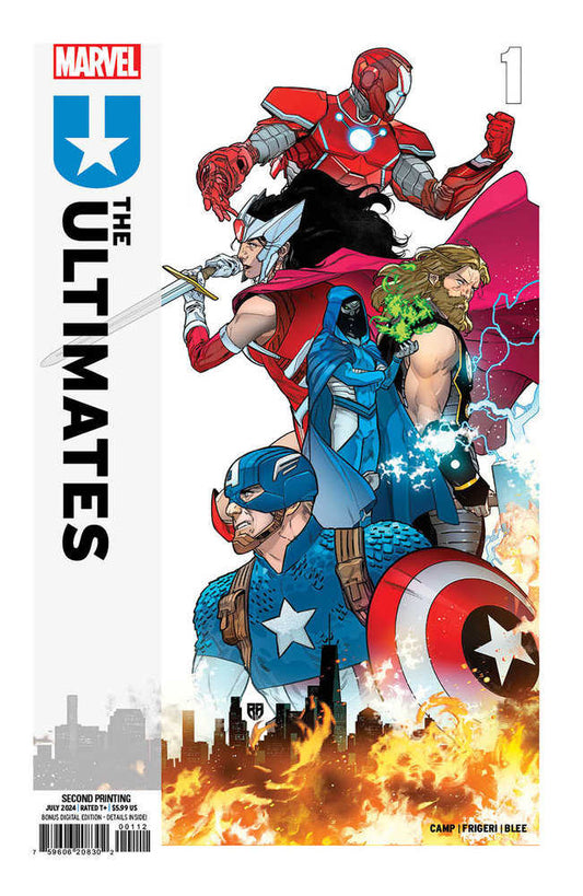 Ultimates #1 2nd Print Silva Variant