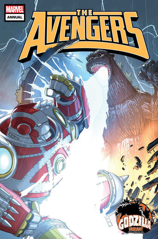 Avengers Annual #1 Pete Woods Godzilla Variant