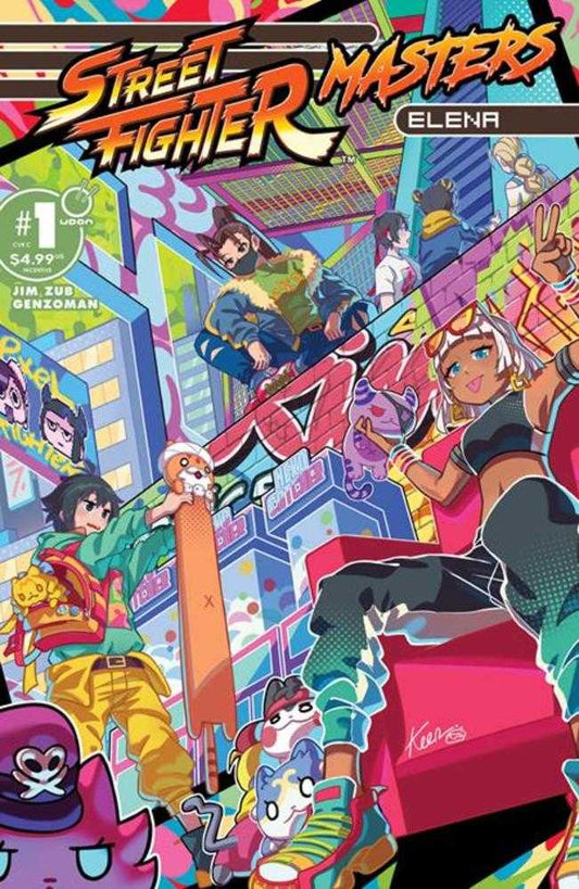 Street Fighter Masters Elena #1 (One Shot) Cover C Inc 1:5 Keenbiscuit Variant