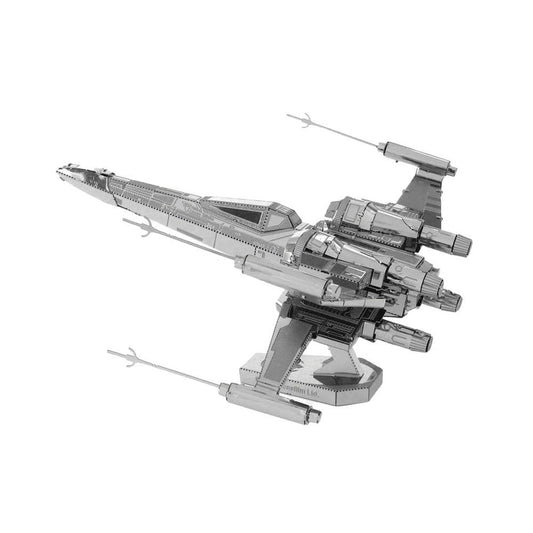Star Wars Poe Damerons X-Wing Fighter Metal Model Kit