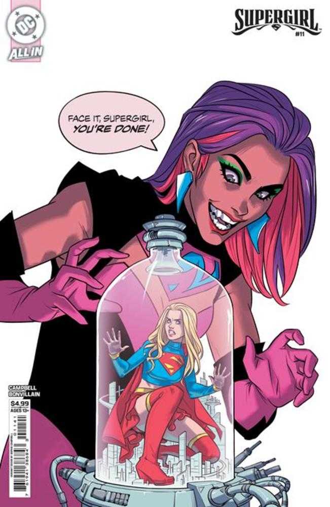 Supergirl #11 Cover D Sophie Campbell Card Stock Variant