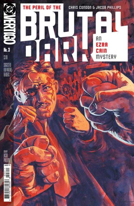 The Peril Of The Brutal Dark An Ezra Cain Mystery #3 (Of 6) Cover A Jacob Phillips (Mature)