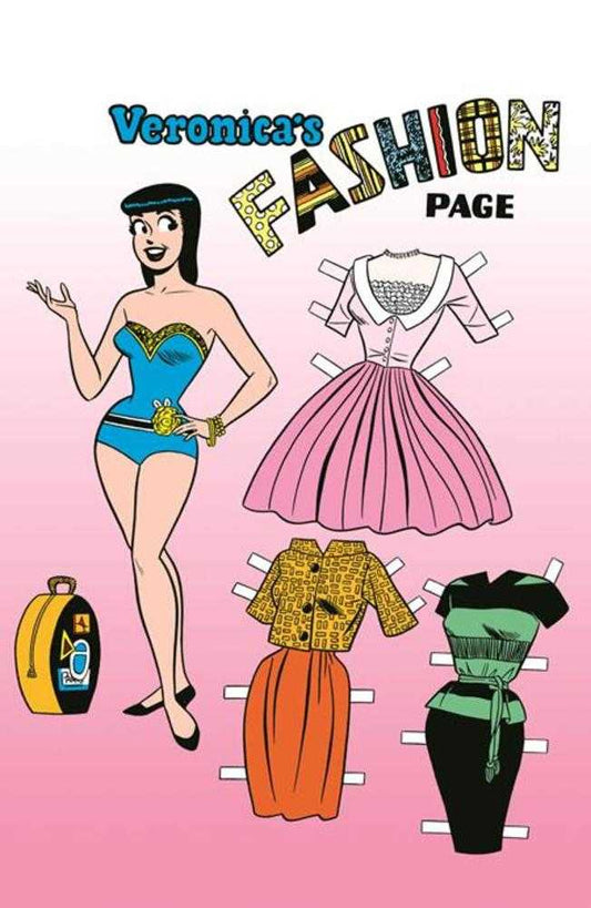 Archie Comics 85 Th Anniversary Presents Betty & Veronica Fashion Pages (One Shot) Cover F Dan Decarlo Red Foil Veronica Pin Up Variant