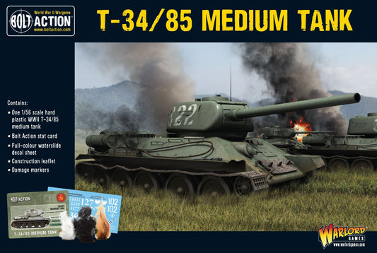 Bolt Action: T-34/85 medium tank