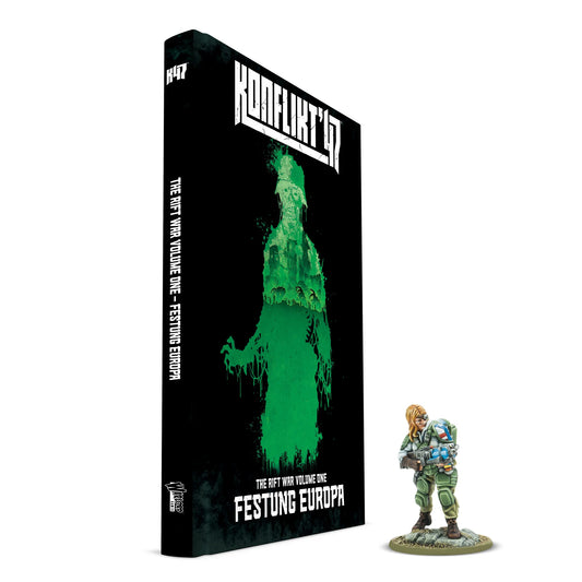Konflikt '47: Festung Europa & 'Operation Touchdown' book miniature