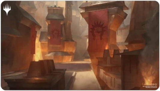 Magic the Gathering CCG: Ravnica Remastered Playmat from the Boros Legion