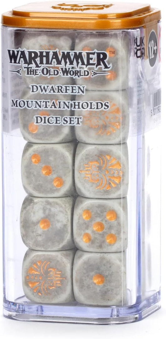 Warhammer Old World: Dwarfen Mountain Holds - Dice