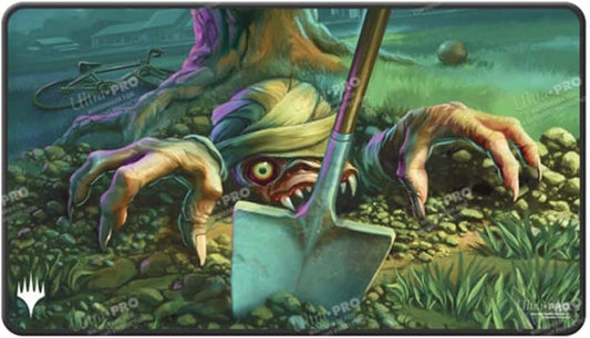 Magic the Gathering CCG: Duskmourn Black Stitched Playmat Special Guest - Guest Artist 1