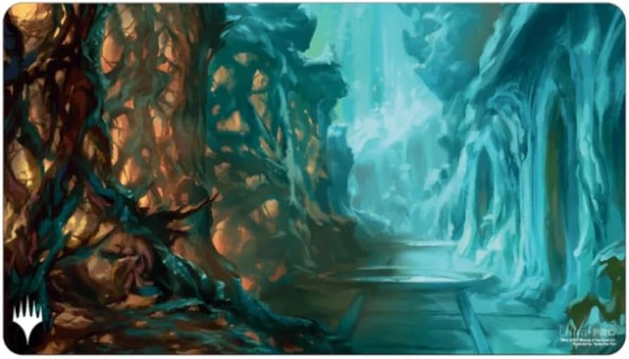 Magic the Gathering CCG: Ravnica Remastered Playmat from the Simic Combine