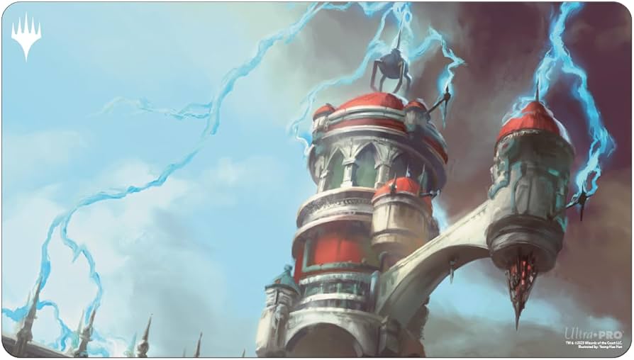 Magic the Gathering CCG: Ravnica Remastered Playmat from the Izzet League