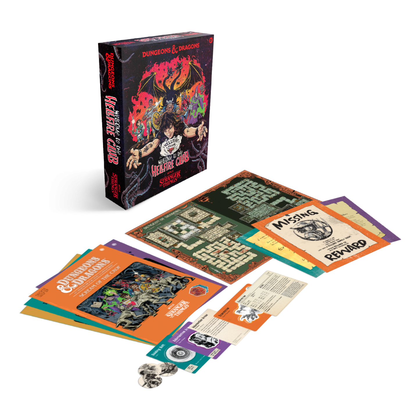 Dungeons & Dragons RPG: Stranger Things - Welcome to the Hellfire Club Box Set