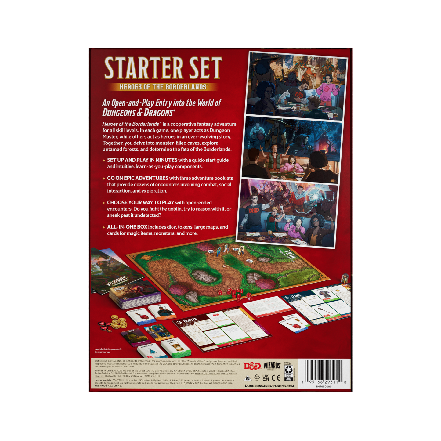 Dungeons & Dragons RPG: Starter Set - Heroes of the Borderlands
