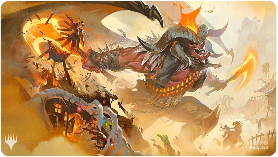 Magic the Gathering CCG: Outlaws of Thunder Junction Playmat Key Art 6