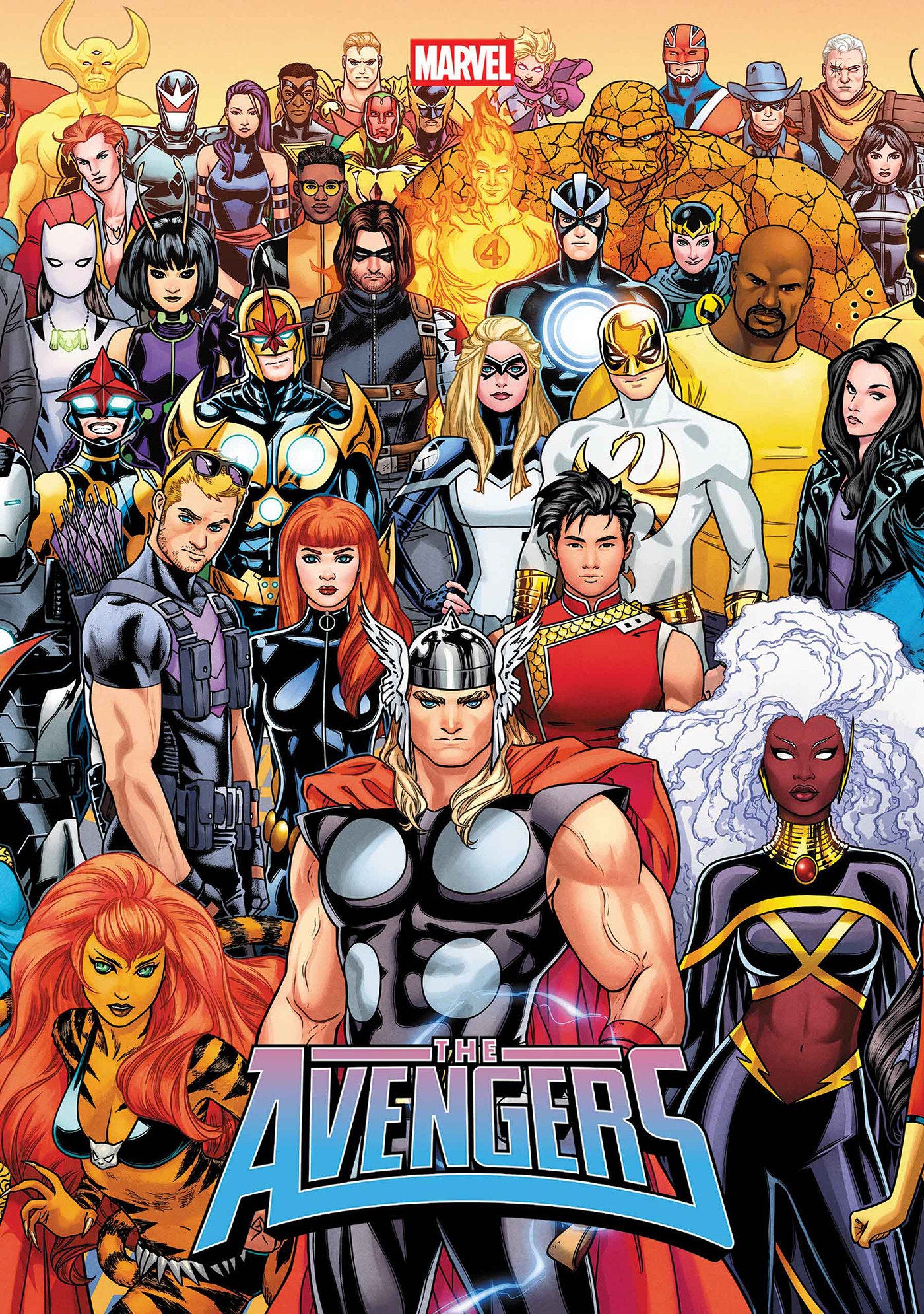 Avengers #36 Wraparound Cover
