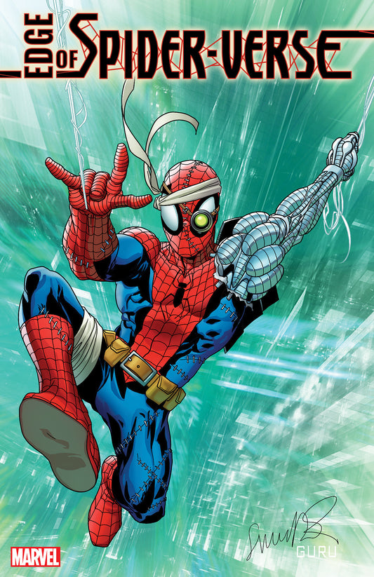 Edge Of Spider-Verse #2 Salvador Larroca Cyborg Spider-Man Variant