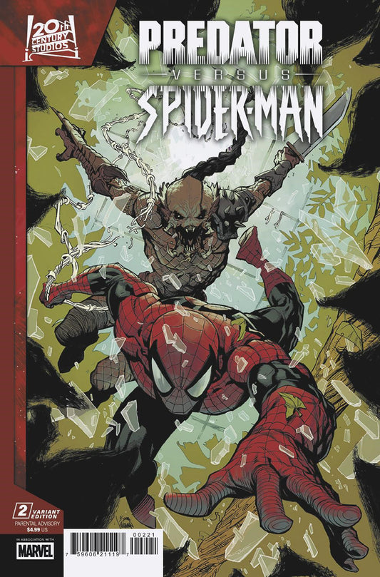 Predator vs. Spider-Man #2 Ryan Stegman Variant