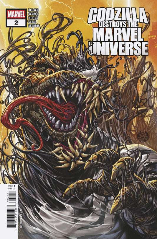 Godzilla Destroys The Marvel Universe #2