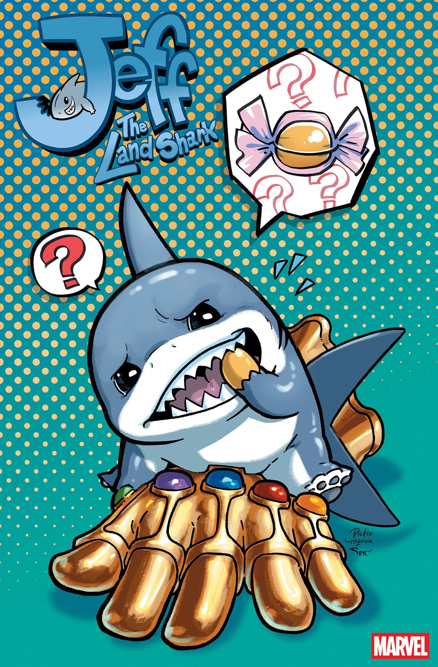 Jeff The Land Shark #1 Rickie Yagawa Foil Variant
