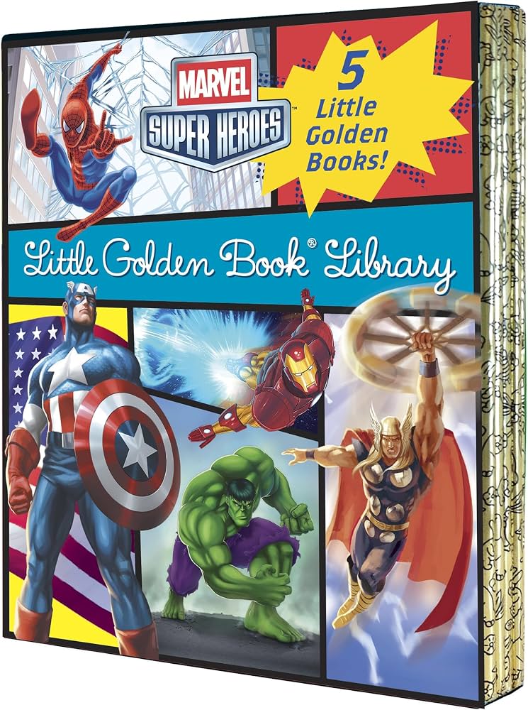Marvel Heroes Little Golden Book Library