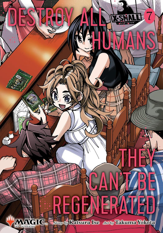 Destroy All Humans Cant Be Regenerated Magic The Gathering Manga Graphic Novel Volume 07