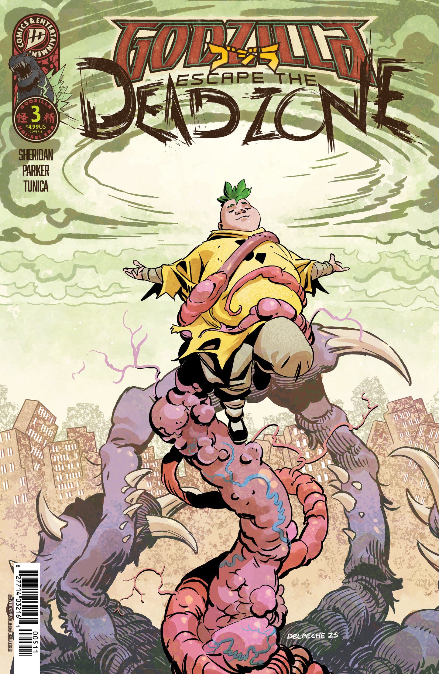 Godzilla: Escape The Deadzone [Kai Sei Era] #3 Variant B (Delpeche)