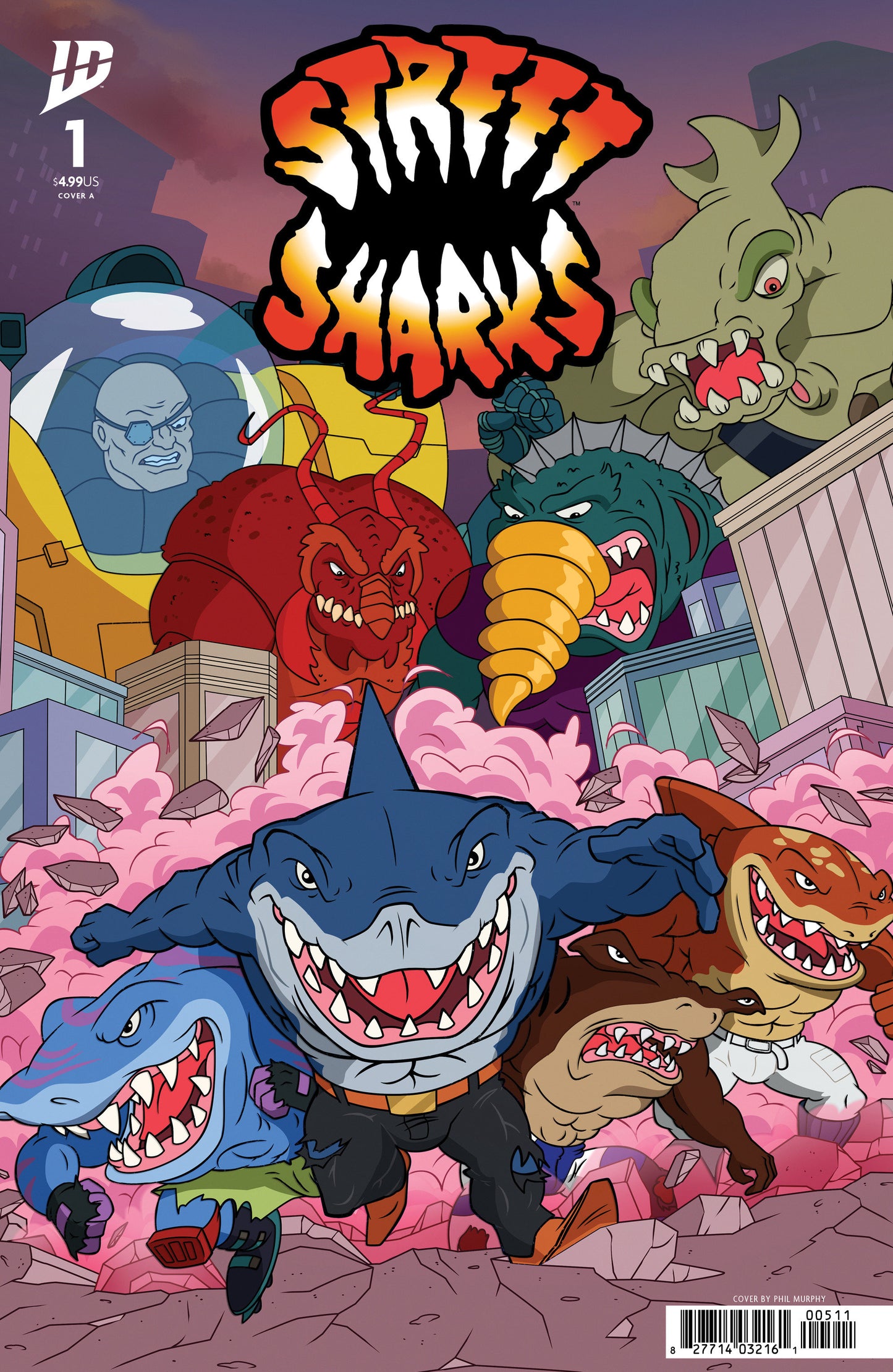 Street Sharks #1 Cover A (Murphy)