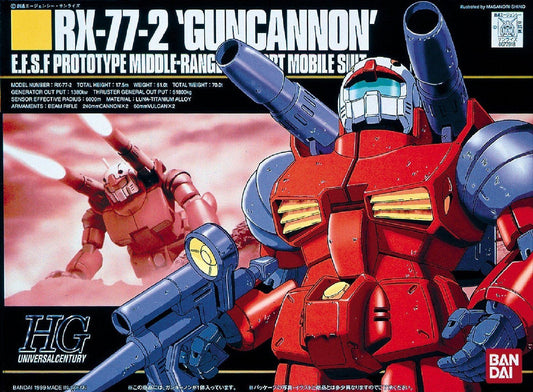 Gunpla: 1/144 HGUC RX-77-2 GUNCANNON HGUC