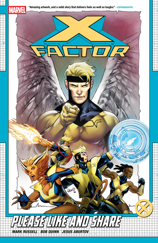 X-Factor By Mark Russell TPB Volume 01 Please Like And Share