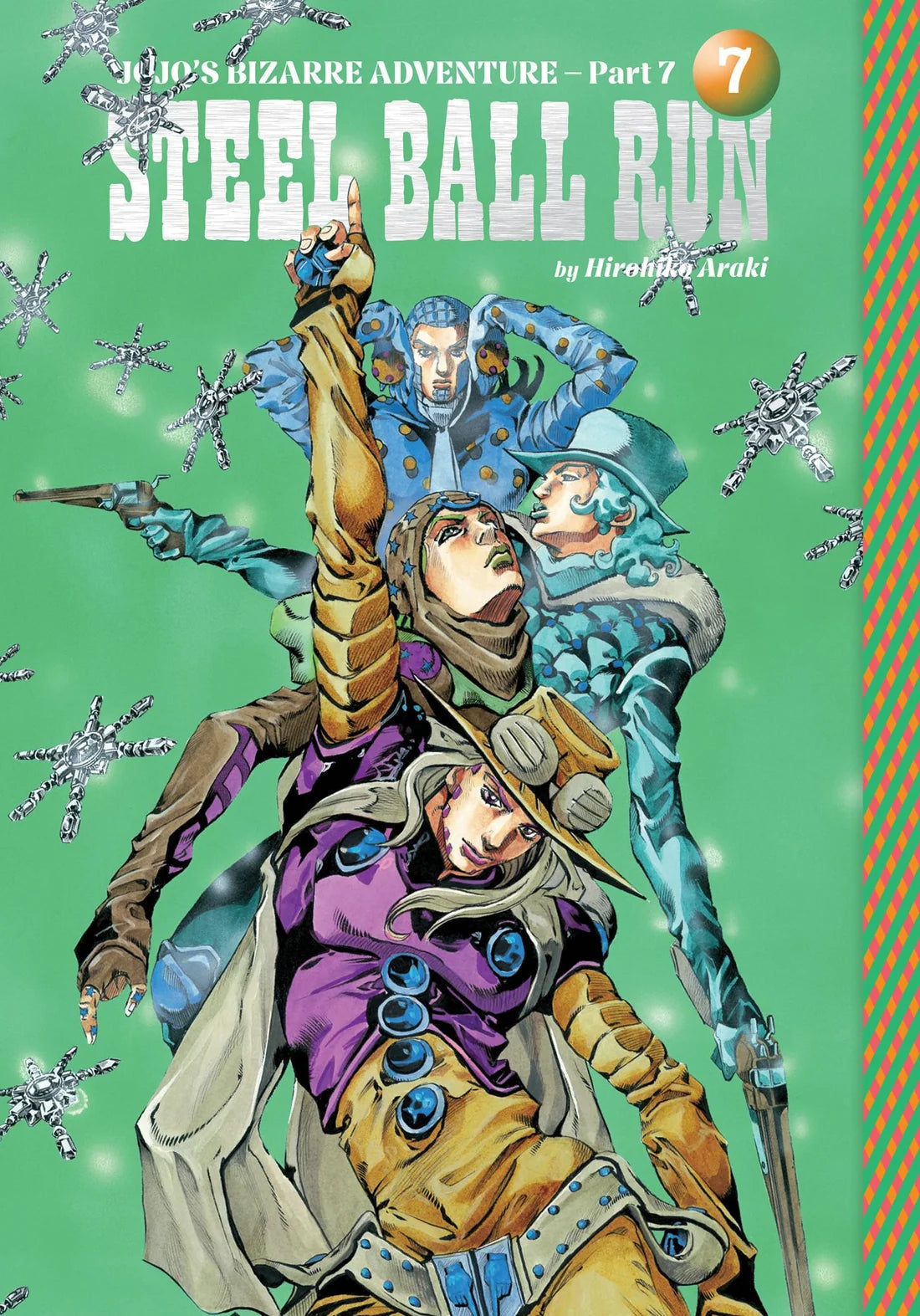 Jojos Bizarre Adventure Part 7 Steel Ball Run Graphic Novel Volume 07