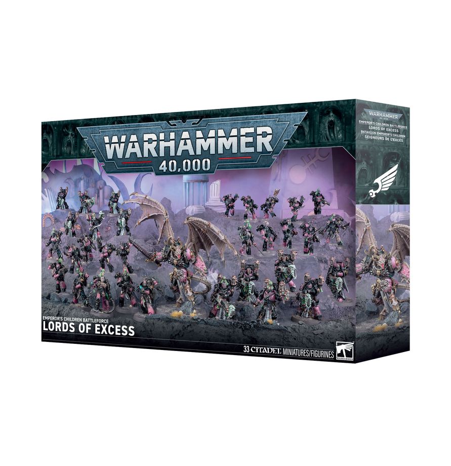 Warhammer 40K: Emperor's Children Battleforce: Lords of Excess