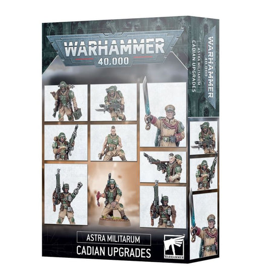 Warhammer 40K: Astra Militarum: Cadian Upgrades