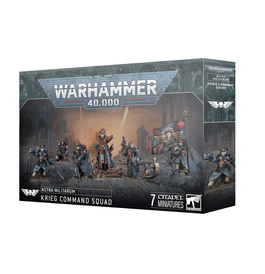 Warhammer 40K: Astra Militarum: Krieg Command Squad