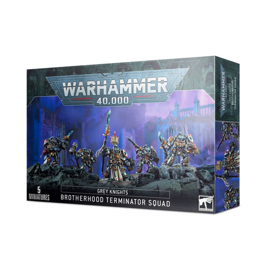 Warhammer 40K: Grey Knights: Grey Knights Brotherhood Terminator Squad