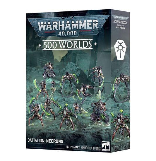 Warhammer 40K: Necrons: 500 Worlds Battalion