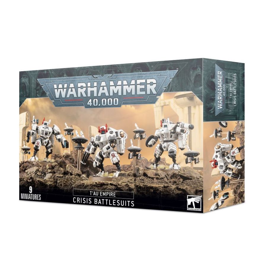 Warhammer 40k: T'au Empire: XV8 Crisis Battlesuit Team
